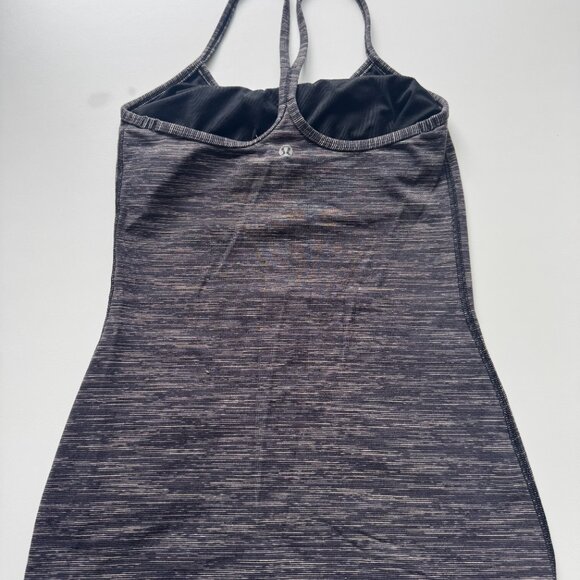 Lululemon Power Y Tank, Grey stripe - Picture 2 of 3
